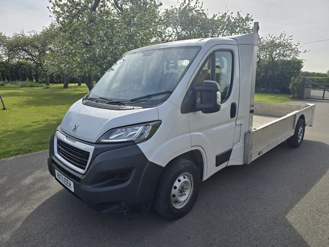 PEUGEOT BOXER 335 Hdi Blue Plant Dropside 53000 Miles 2022 Euro 6 £ ...