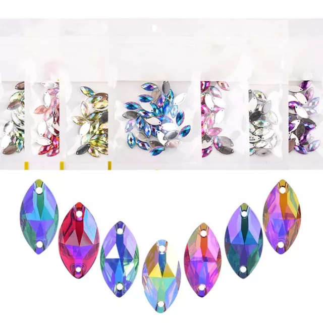 Rhinestones Reusable 1 Pack 6x12mm/9x18mm Accessories Creative Decoration DIY