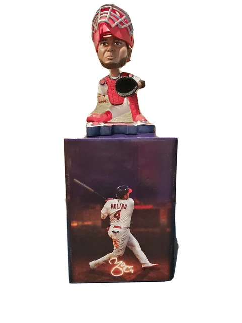 St Louis Cardinals YADIER MOLINA Legends Bobblehead Yadi SGA NIB 5/27