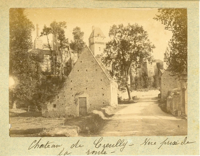 Tirage Photographique Albuminé Vintage De Lyon - Parc De La Tête D'Or, Circa 1880, 11x16 Cm