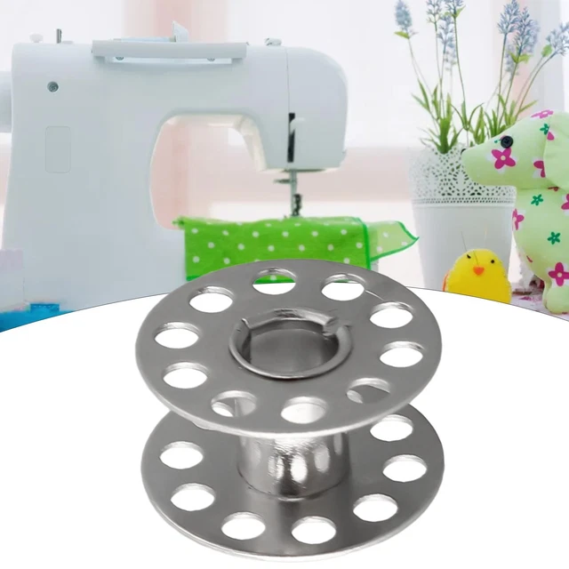 Lot De 20 Bobines Vides Plastique Transparent Pour Machine Janome - Diamètre Trou 7mm - Pour Couture