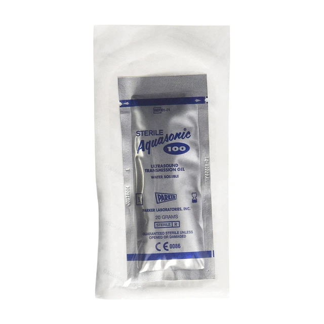 Aquasonic 100 Ultrasound Gel, Parker Labs 01-01, 288 Count