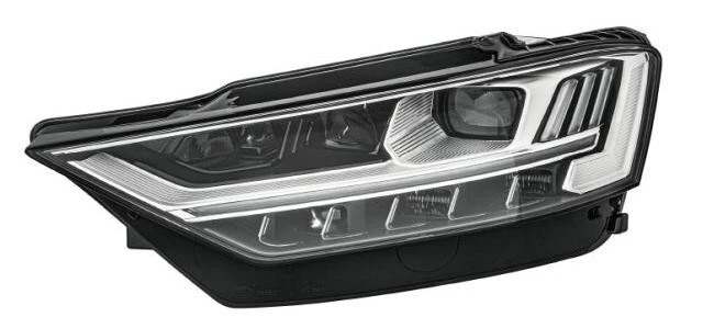 Verre De Phare Lentille Gauche Pour Audi A8 S8 D4 (Typ 4H) 2013-2017 - Neuf Marque Vroomer