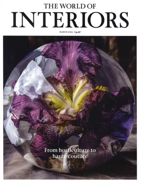 World of Interiors Magazine, Home Décor, Furniture, Architecture, March 2023