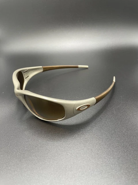 Oakley Straight Jacket 1.0 Metallic Sand W/ Gold Iridium Lenses 3