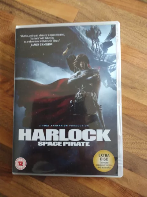 Harlock Space Pirate (DVD, 2015)