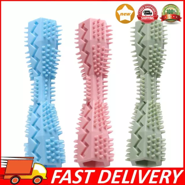 Dog Chew Toys TPR Pet Toothbrush Teeth Cleaning Bite-resistant Brushing Sticks