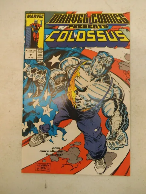Marvel Comics Presents #11 1989 Nm Near Mint 9.6 Colossus X-Men Man Thing Slag