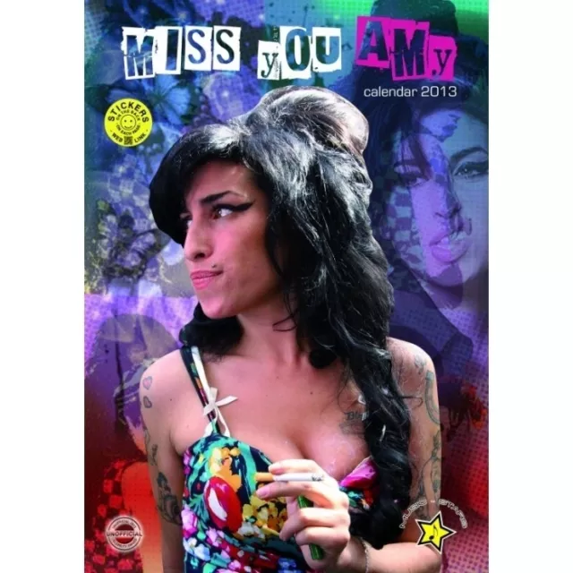 Calendario 2013 Amy Winehouse + 12 Adesivi