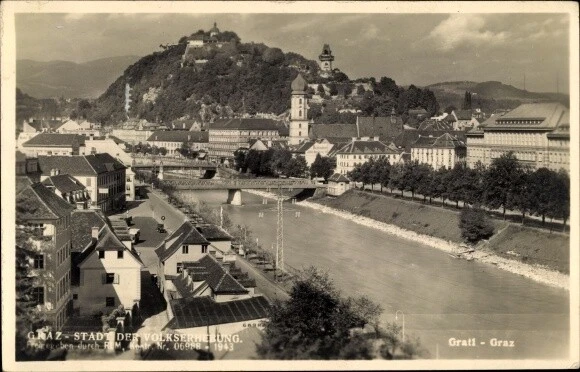 Ak Graz Steiermark, Ortsansicht - 3476895