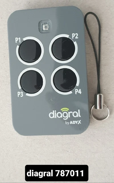 Télécommande logisty diagral daitem PC311x alarme