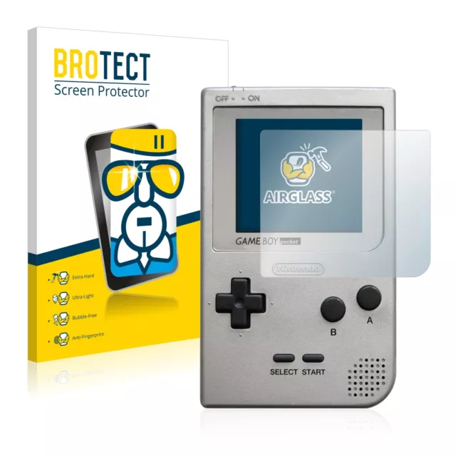 Flexible Protection Ecran Verre Film Protecteur pour Nintendo Gameboy Pocket