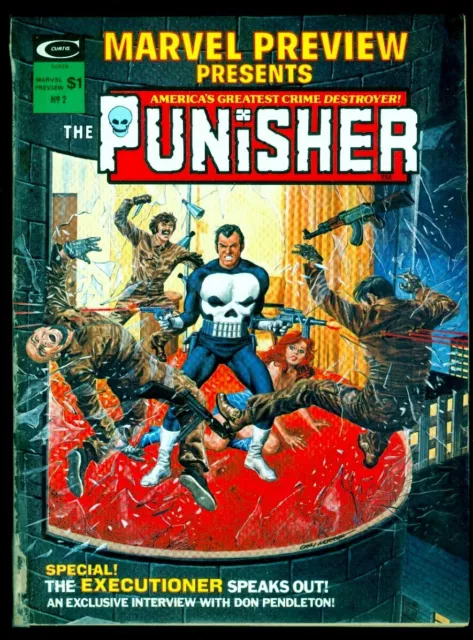 Marvel Comics MARVEL PREVIEW #2 The PUNISHER G/VG 3.0