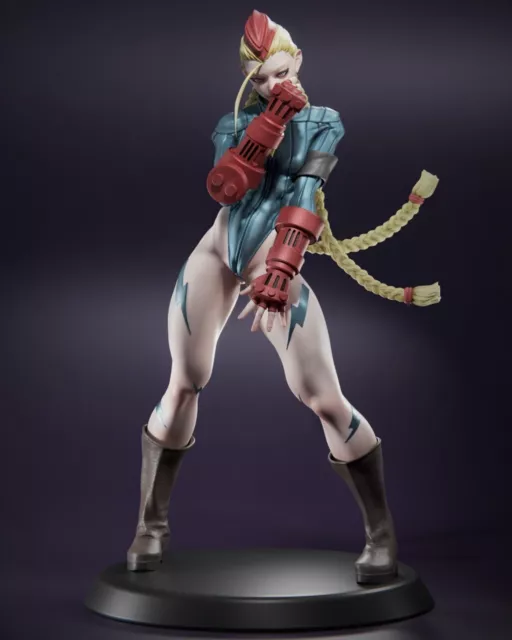 Cammy SF6 3D printed unpainted unassembled resin model kit (Copy)