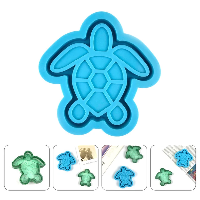 Hágalo usted mismo Molde de silicona para tortuga Molde de silicona en forma de tortuga Decoración Fabricación de molde