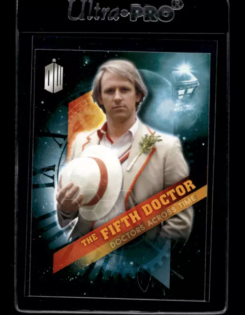 2016 Topps Doctor Who Timeless - The Doctors Across Time - #5 The Fifth Doctor