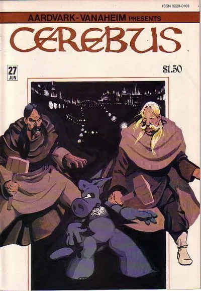 CEREBUS #27 F, Dave Sim, The Aardvark-Vanaheim Comics 1981 Stock Image