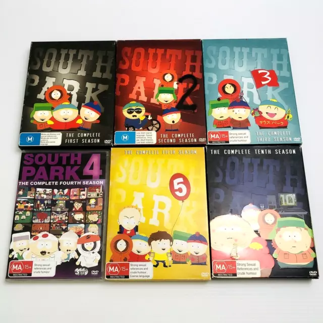 South Park - DVD's - LOT of Seasons 1 2 9 11 Plus Extras B51