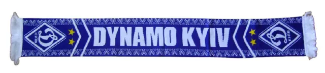 Scarf Club Fc Dynamo Kiev Kyiv Football Soccer Dinamo Ukraine Reversible New