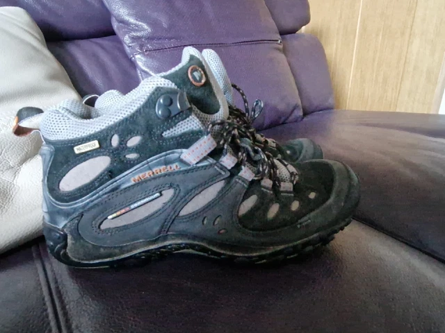 merrell continuum vibram ladies hiking/ walking boots size 6