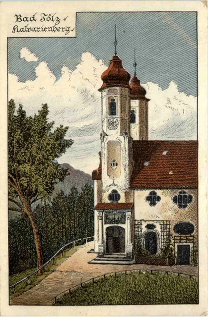 Bad Tölz - JKalavarienberg - Künstler-AK Eugen Felle -607484