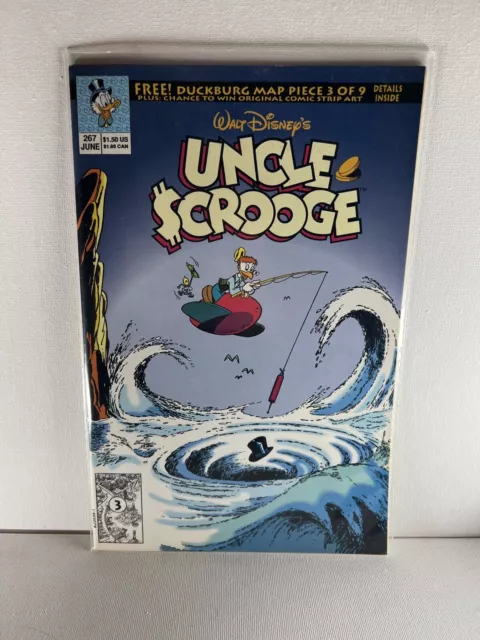 Walt Disney's Uncle Scrooge Nr 267 Adventures #A18 Comic Heft Sammlung Konvolut