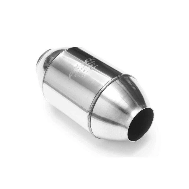 Catalyseur Universel 2.5" Huusuei - Acier Inoxydable - Haut Débit - Pour Véhicules