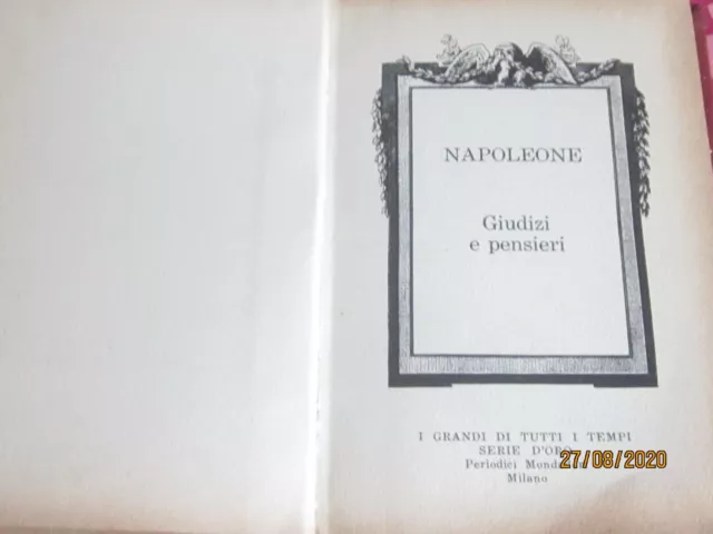 napoleone giudizi e pensieri i grandi di tutti i tempi ART 6