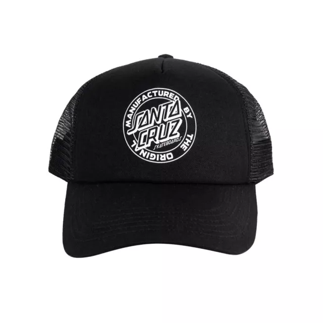 Santa Cruz MFG Dot Cap Mens in Black- OSFA -