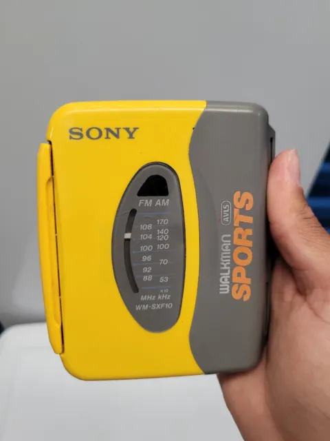 Sony Walkman Sports WM-SXF10 Cassette Radio Player For Parts Not Working