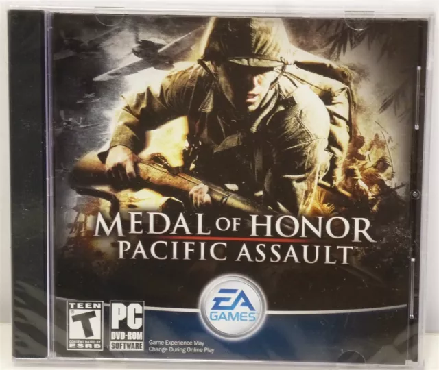 Video Game PC Medal of Honor Pacific Assault NEW SEALED Jewel