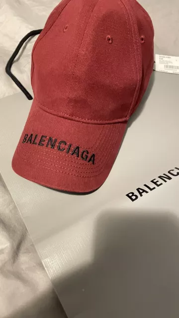 New with tags! Balenciaga Embroidered Logo Hat