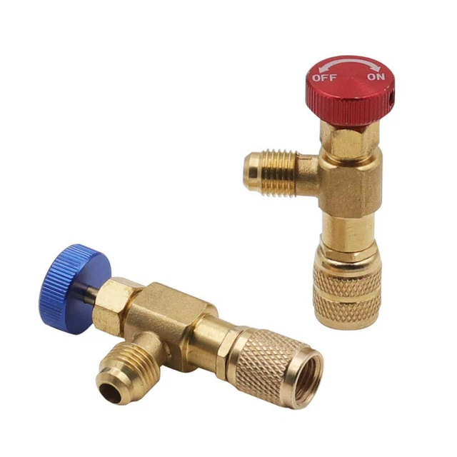 REFRIGERATION CHARGING AIR Conditioning Adapter For R410A R22 1/4