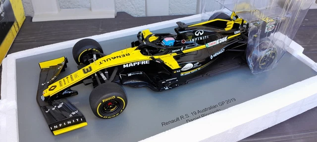 Renault RS19 F1 2019 – Daniel Ricciardo – GP Australie – 1/18 Spark – Occasion