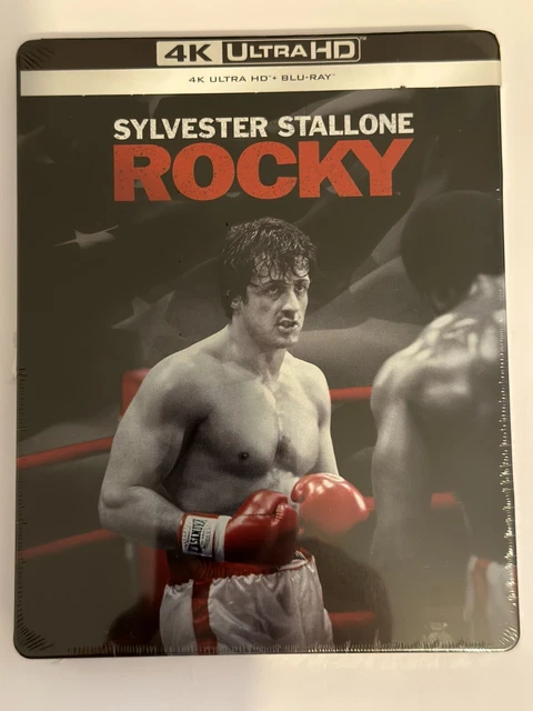 Combo Bluray 4k + Bluray ROCKY Steelbook Collector [Neuf sous Cellophane]