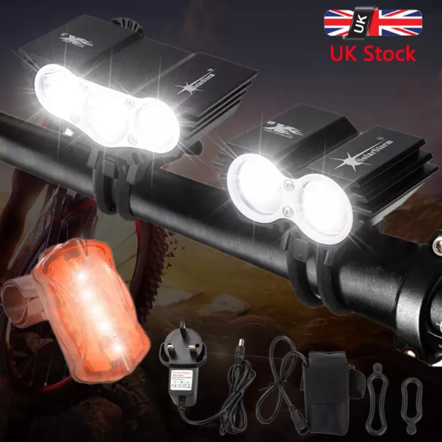 SolarStorm 20000LM X2 X3 U2 LED Front Bicycle Light Mountain Bike Rear Lamp