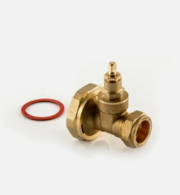 POMPA CIRCOLATORE DOMESTICO OTTONE VALVOLA CANCELLO RISCALDAMENTO CENTRALIZZATO 28MM, 22mm x 1,1/2",