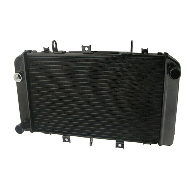 Radiatore per radiatore moto raffreddamento per HONDA CB 600 2006-2007 alluminio nero