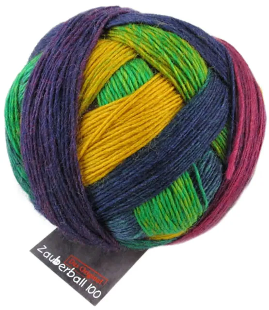€149/kg)  100 gr Zauberball 100 Schoppel Wolle (Merino) neue Farben