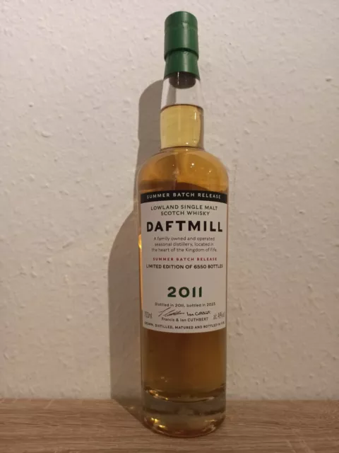 Daftmill Single Malt Scotch Whisky Summer Release 2011, 46% Vol. 0.7l