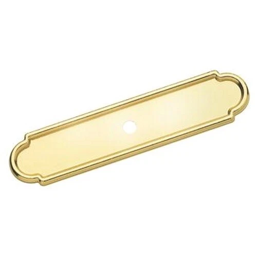 Amerock Allison BP3444-3 latón pulido 3 11/16" perno de gabinete placa posterior de extracción
