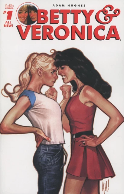 BETTY & VERONICA #1 Cover C Adam Hughes NM ARCHIE COMICS Riverdale Sabrina 2018