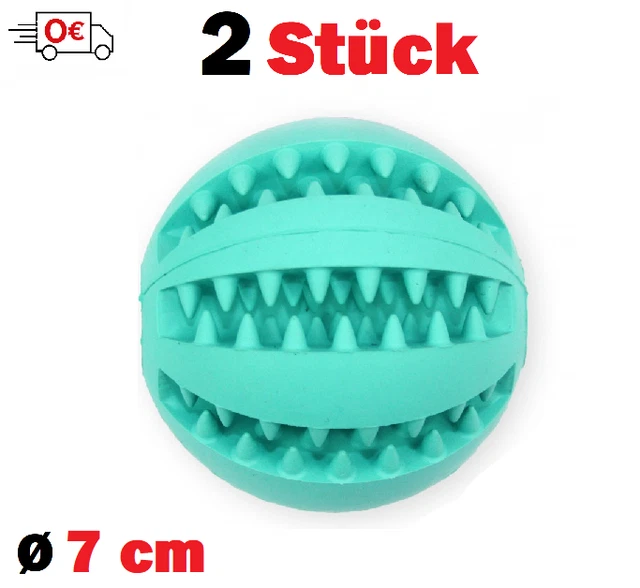 Hundespielzeug Kauspielzeug Snackball Snack Spielball aus Naturgummi/Vollgummi