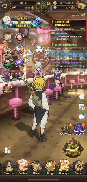 The Seven Deadly Sins : Grand Cross - Vidéo : The Seven Deadly Sins : Grand Cros