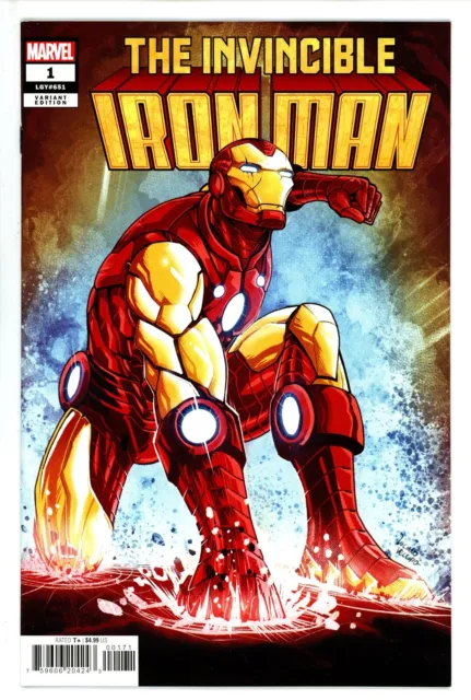 Invincible Iron Man Vol 4 1 Vecchio Variant (2022)