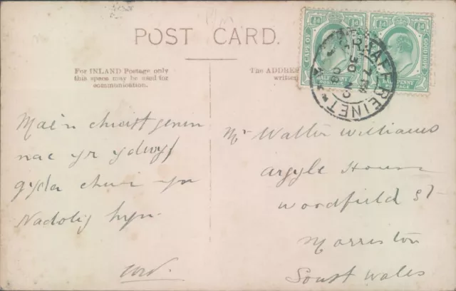 Real photo church square graaff reinet 1908 2