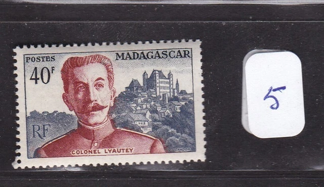 TIMBRE FRANCE COLONIES 1954 Madagascar N° 324-N**.Tb-Vscan R/V-Z222 EUR 1,00 - FR