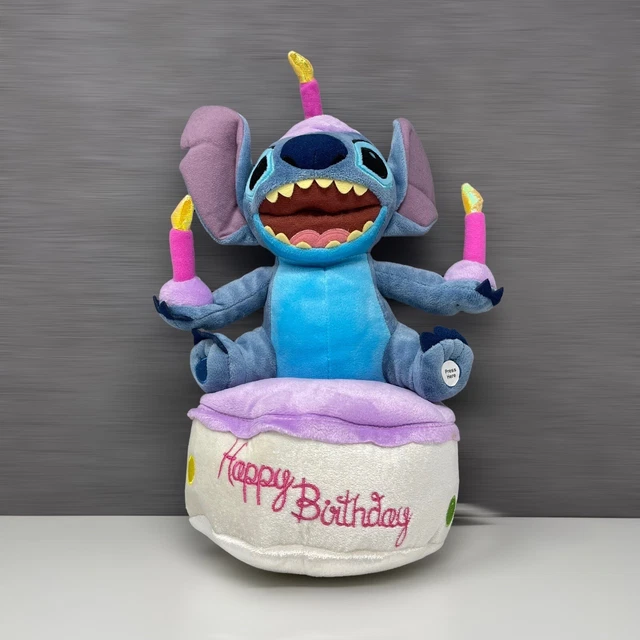stitch birthday cake plush