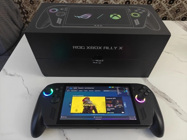 ASUS ROG XBOX Ally X Handheld Gaming Console AMD Ryzen Z2 Extreme 1 TB ...