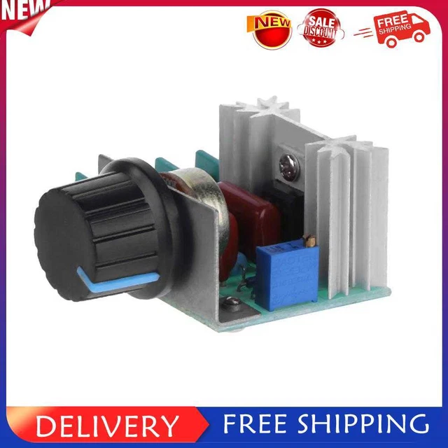 Electronic 2000W Imported Thyristor Dimmer Speed Temperature Regulator